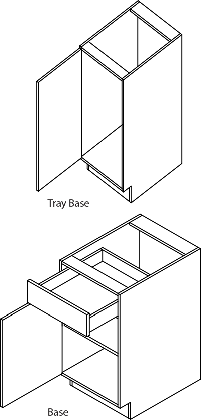 base-single-tray