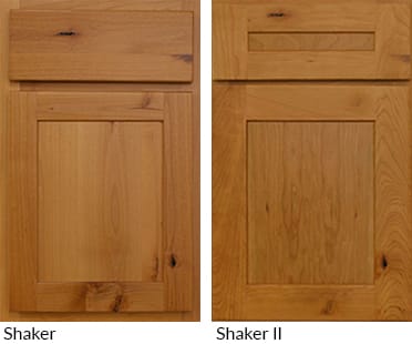 Shaker Knotty Alder Good Value Direct